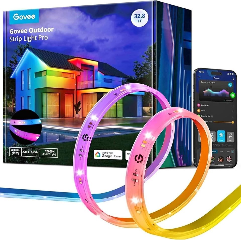 Govee Outdoor Strip Lights RGBIC