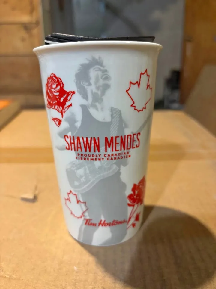 Shawn Mendes Tim Hortons colab collector tumbler thumbnail