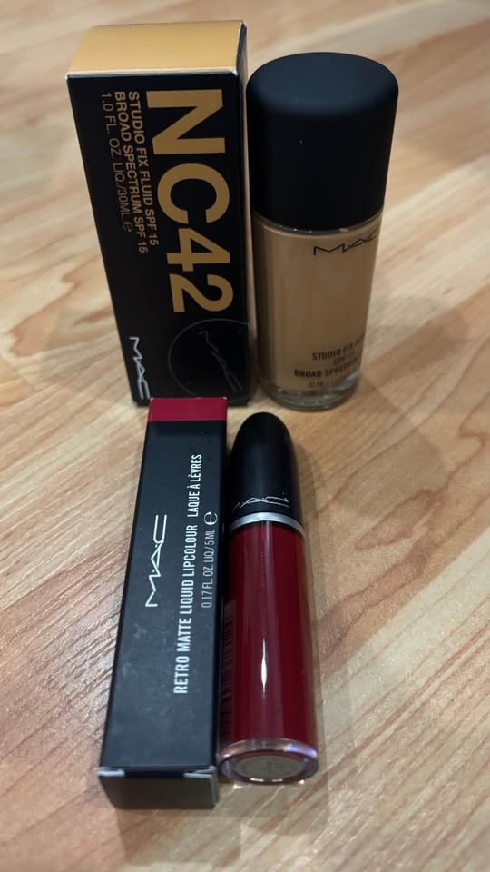 Mac makeup: Brand new foundation NC 42 & retro matte lipstick - photo 2