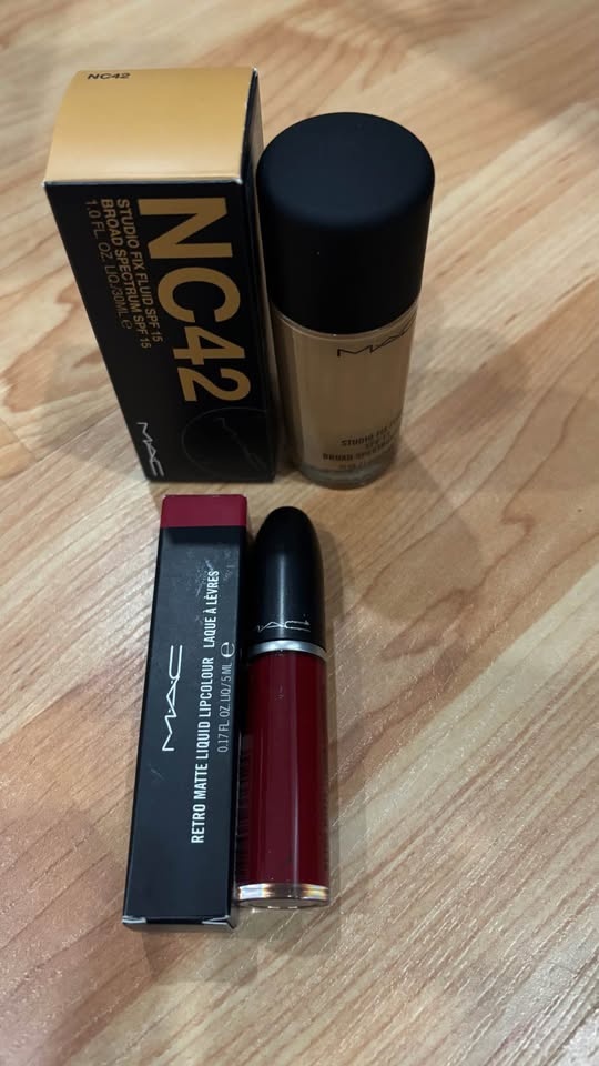 Mac makeup: Brand new foundation NC 42 & retro matte lipstick - photo 3