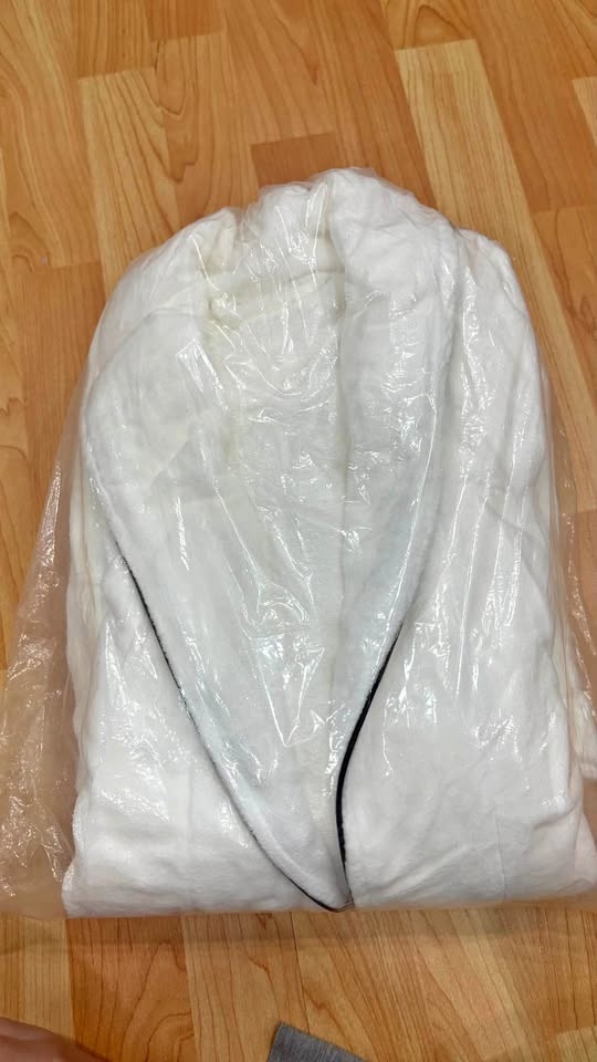 White Bathrobe