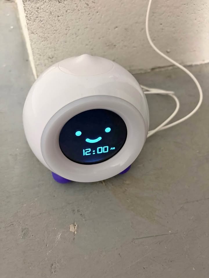 LittleHippo Kids Alarm Clock – Sound Machine, Night Light, Sleep