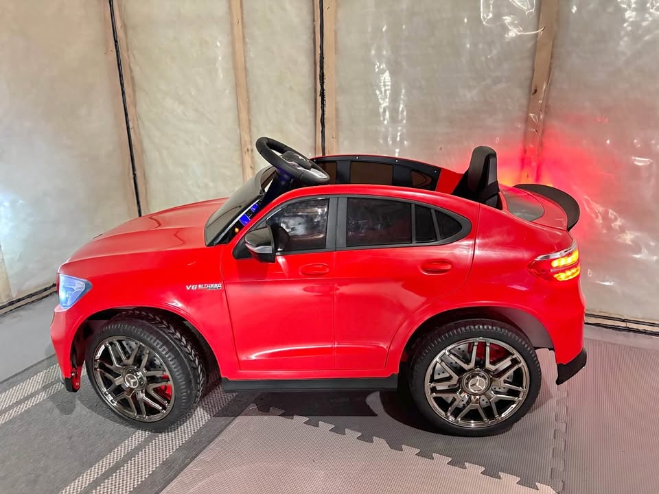 Mercedes-AMG Kids Electric Ride-On Car - Red