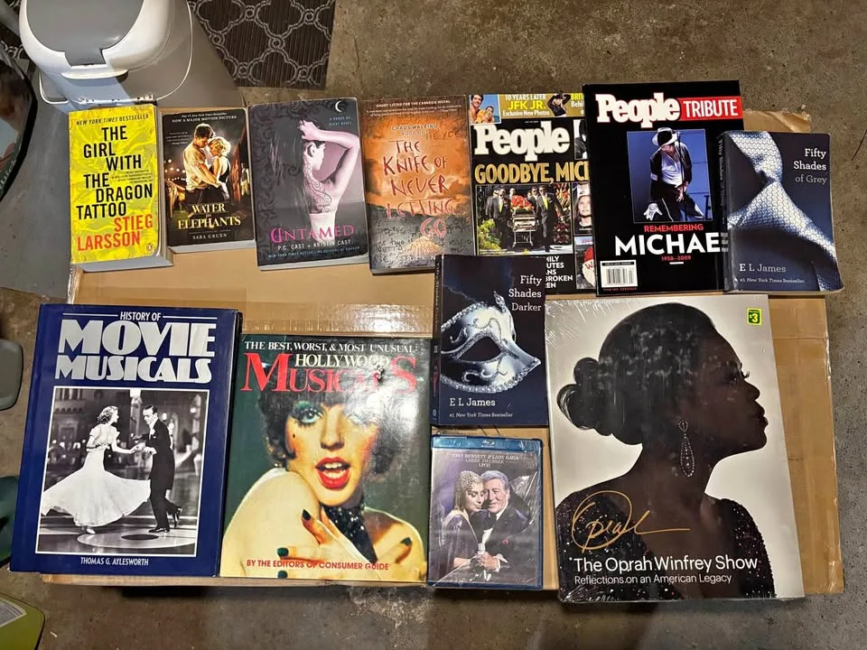 Variety of books - $5 each thumbnail