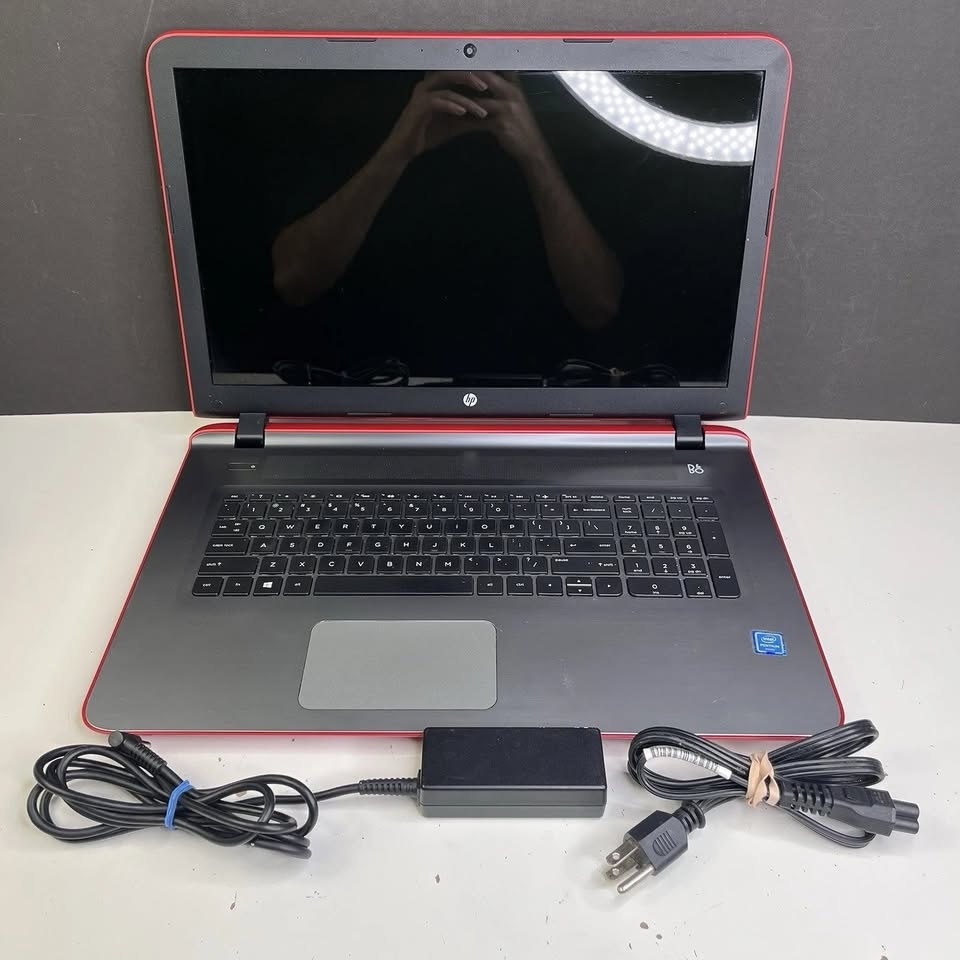 RED HP Pavilion 17 Laptop (8GB RAM, 1TB HDD) WIN 11 Beats Audio - photo 2