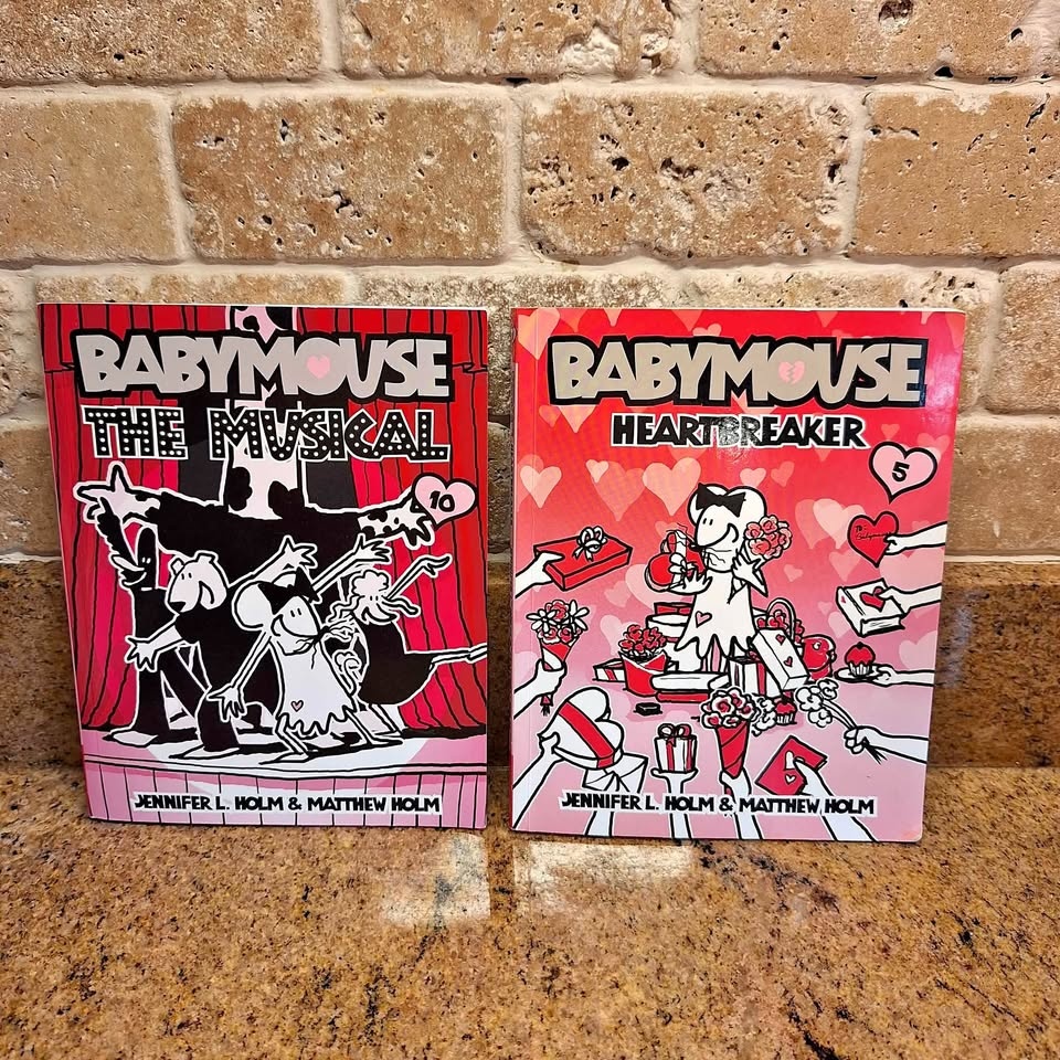 EUC Baby Mouse Books - $5 each