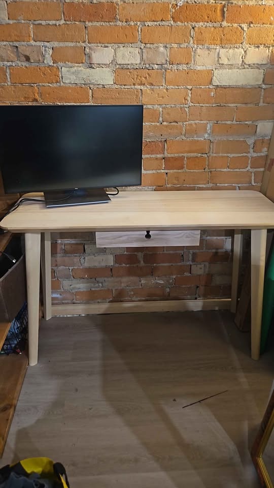 Ikea Birch Desk - photo 2