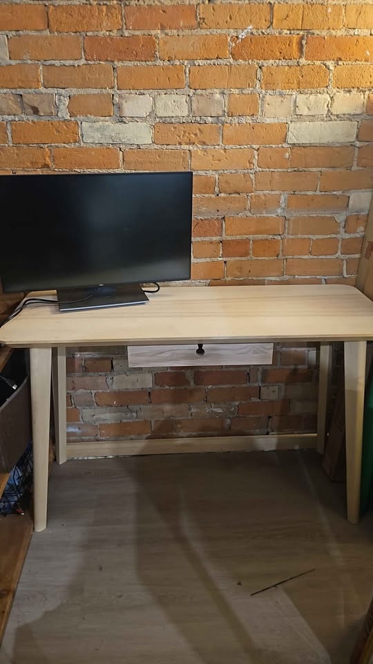 Ikea Birch Desk - photo 3