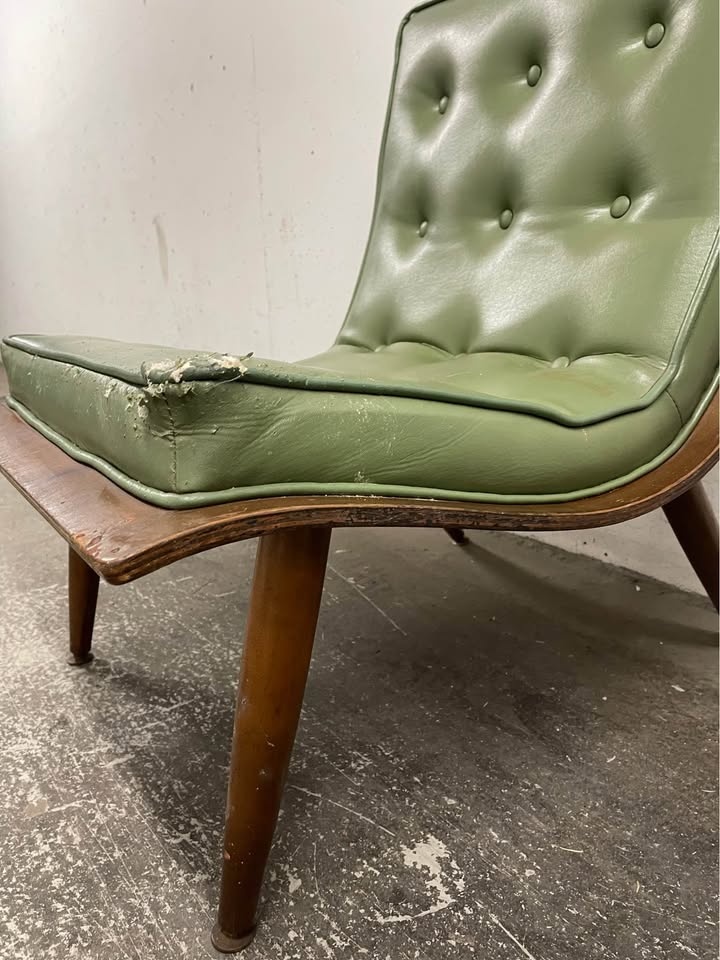 Mid Century Scoop Chair - photo 3