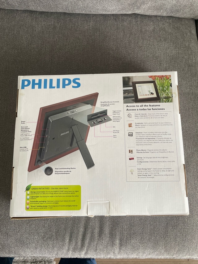 Philips 8" Digital Photo Frame - photo 2