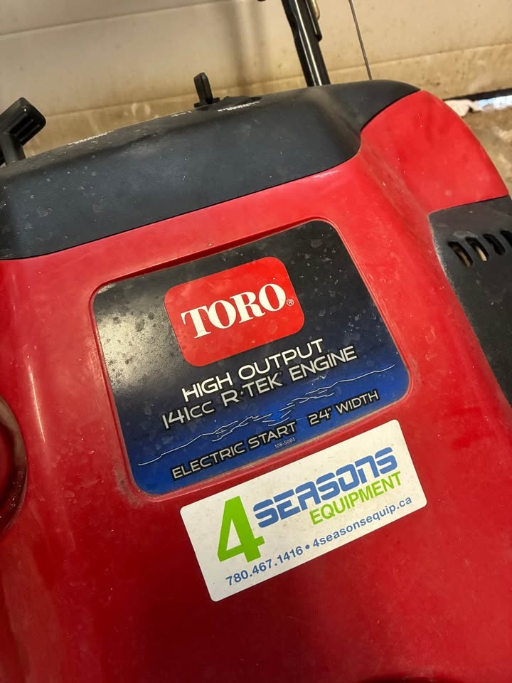 24in. Toro Snowblower - photo 2