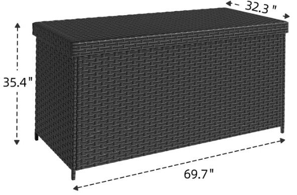 Waterproof Storage Chest - Balconera 260-gallon deck box - photo 3