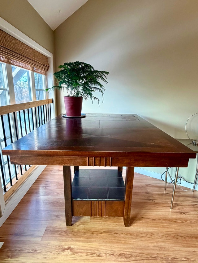 Wooden Dining Table – Extendable, Functional - photo 2
