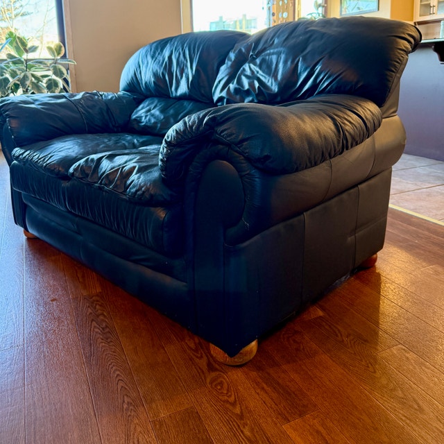 Leather Sofa – Very Comfortable