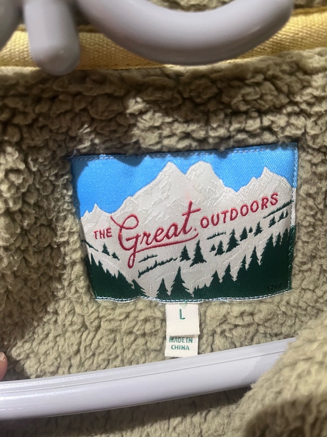 The Great. OUTDOORS Half-Zip Sweatshirt - Large - photo 3