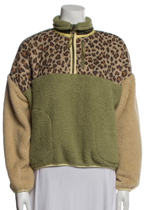 The Great. OUTDOORS Half-Zip Sweatshirt - Large - photo 5