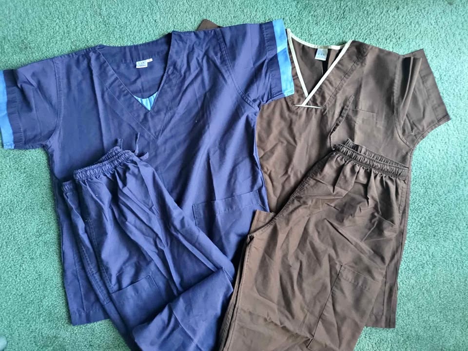 Scrub top and pants