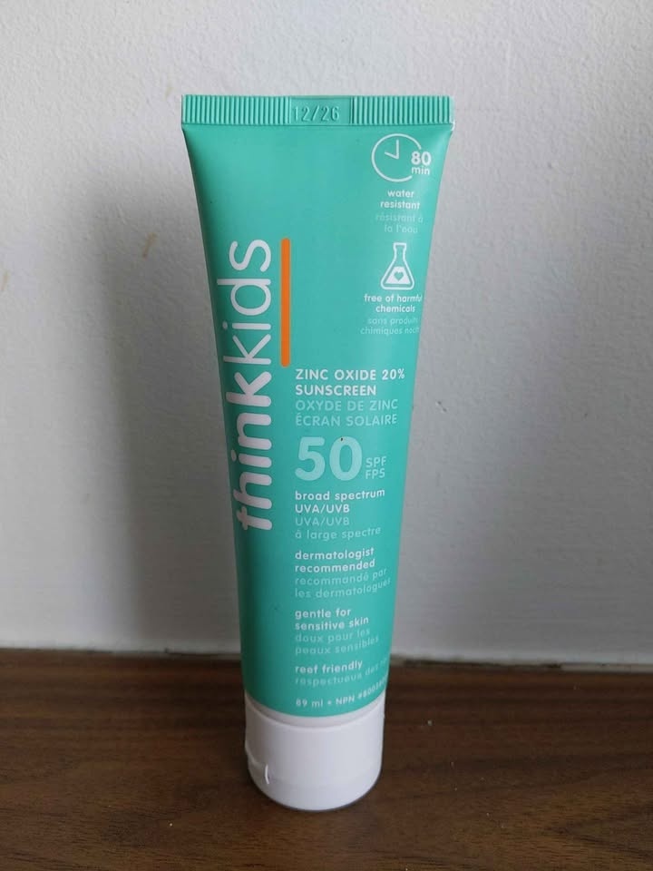 Thinksport Kids Mineral Sunscreen SPF 50+ 89ml - New Sealed