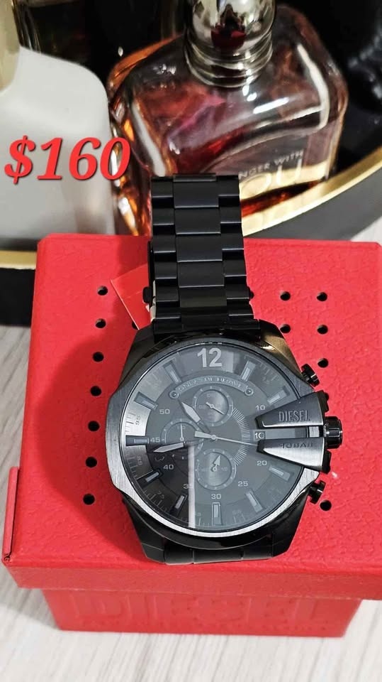 Diesel Men’s Black Chronograph Watch – New with Tag - photo 2