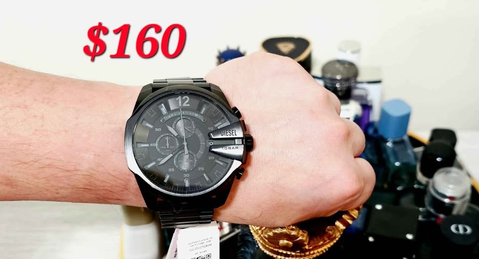 Diesel Men’s Black Chronograph Watch – New with Tag - photo 3