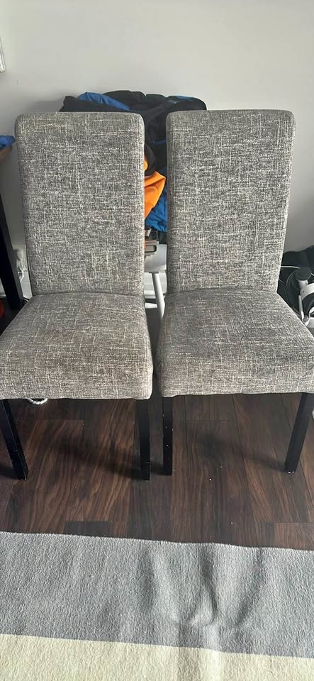 Two dining chairs