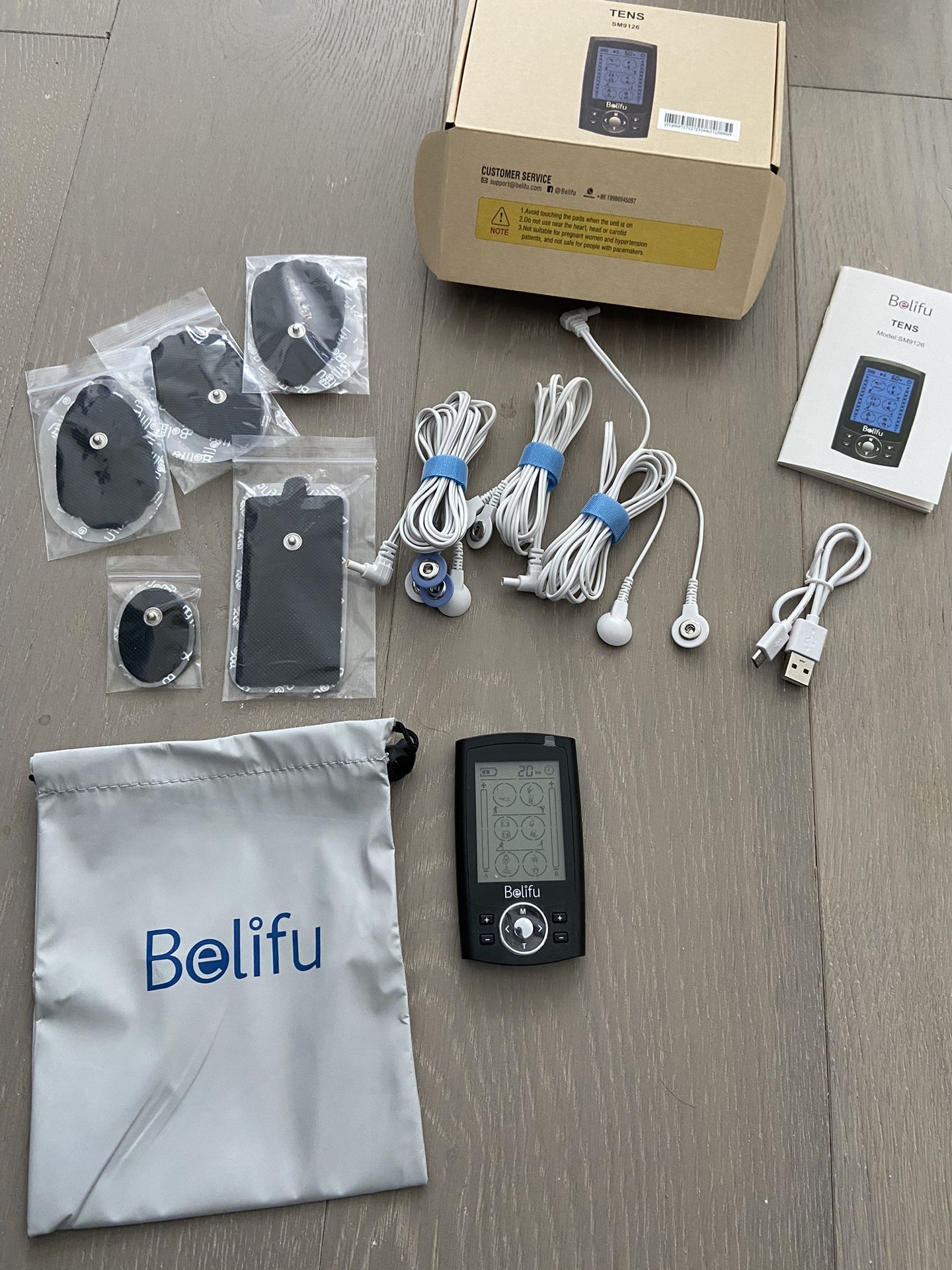 Belifu Dual Channel TENS EMS Unit - photo 3
