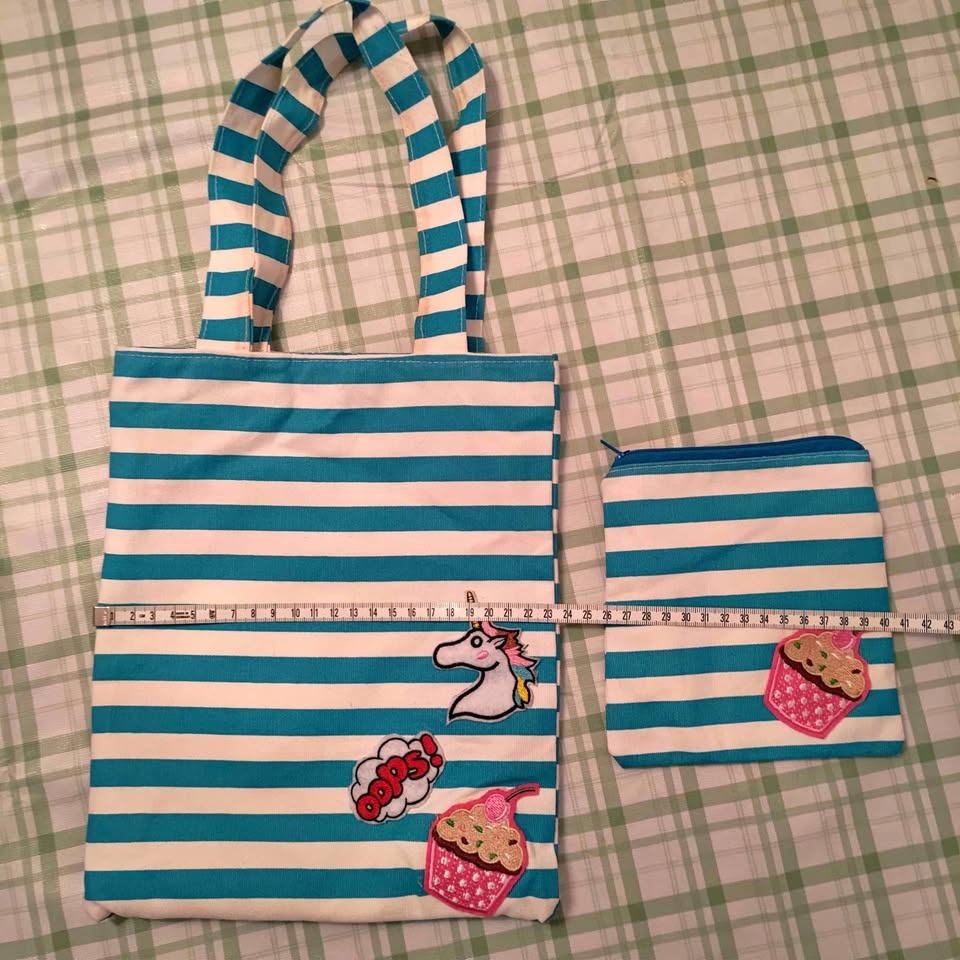 Small tote and pouch