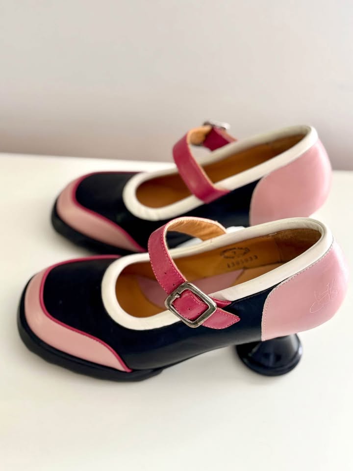 Fluevog Charles IX Heels Size 7 - Like New - photo 2