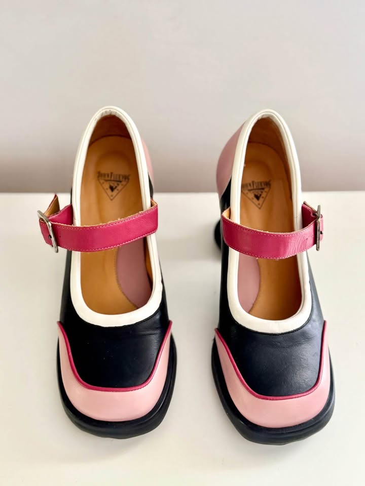 Fluevog Charles IX Heels Size 7 - Like New - photo 5