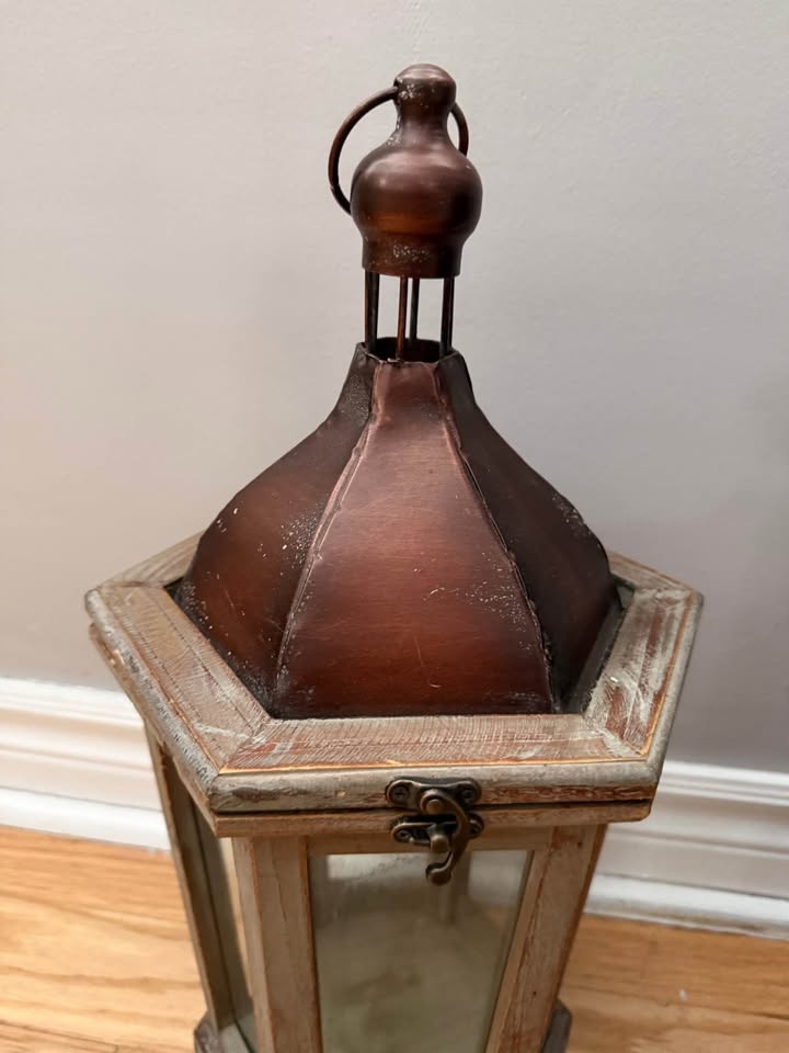 Large rustic lantern - photo 2