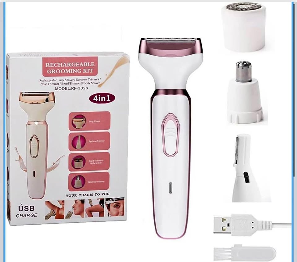 Electric Shaver for Women 4 in 1 Trimmer