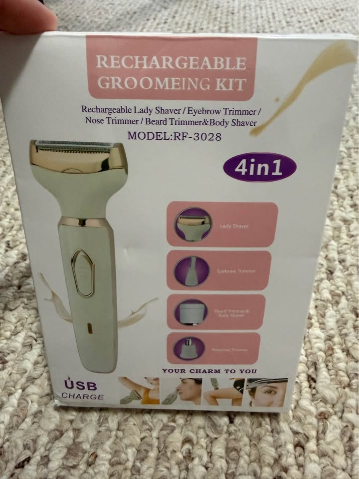 Electric Shaver for Women 4 in 1 Trimmer - photo 5