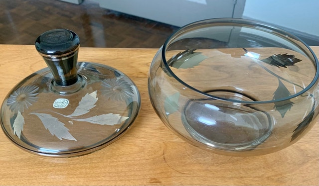 Vintage Bohemia Crystal Candy Jar - photo 2