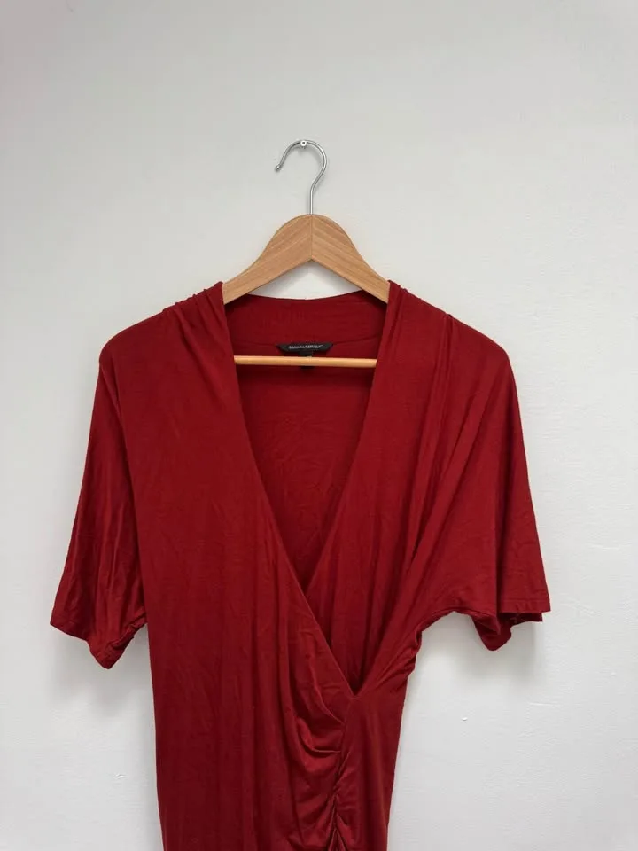 Banana Republic Ruched Bodycon Dress XS image indicator(5)