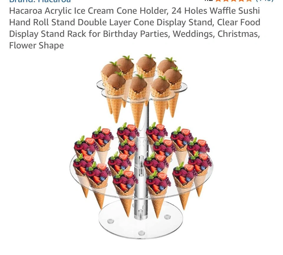 Acrylic Cone Stand - photo 5