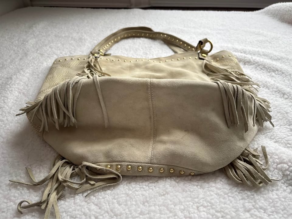 RARE Y2K Coach Poppy 2010 Bella Fringe Suede Shoulder Bag - photo 4