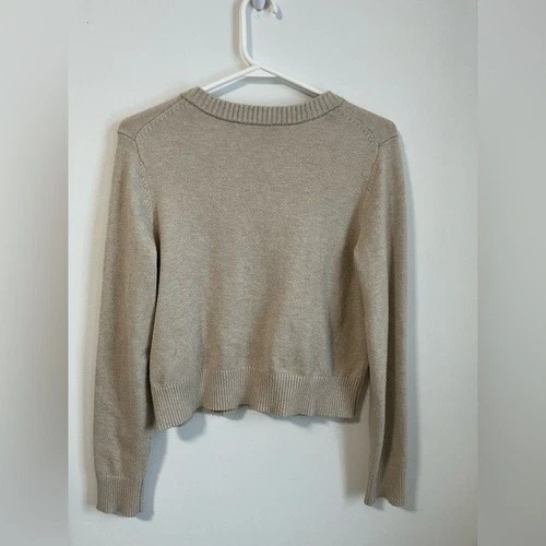 Simons Contemporaine Beige Buttoned Cardigan Small - photo 4
