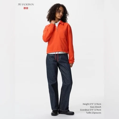 Uniqlo x JW Anderson Straight Leg Jeans Dark Wash size 25 - photo 2
