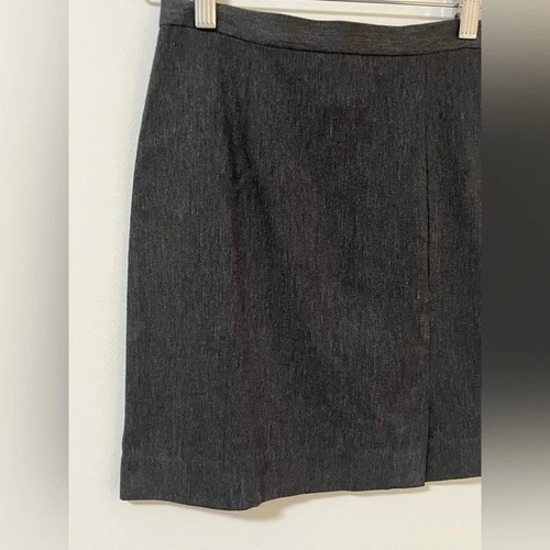 Vintage Gap Grey Mini Skirt A Line Academia Office - photo 3