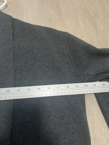 Joe Fresh Grey Long Open Cardigan with Pockets Size XS - photo 4