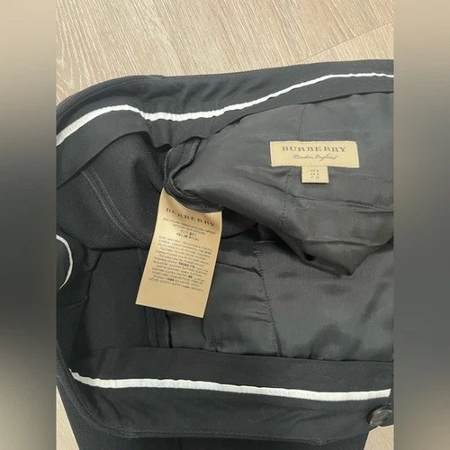 Burberry Black Skinny Trousers Crop with Zippers Riding - photo 3