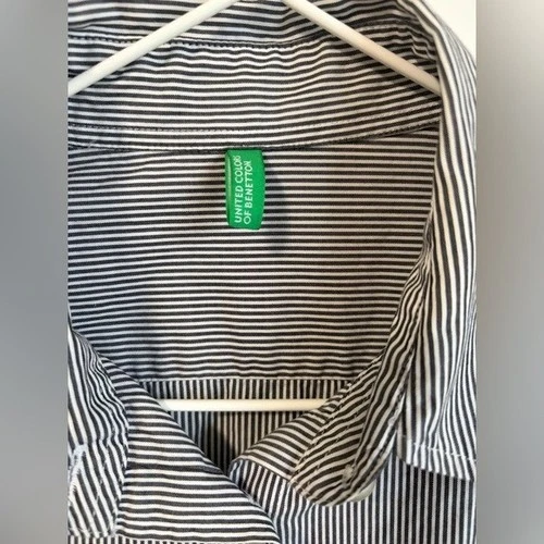 United Colors of Benetton Striped Buttoned Shirt - photo 2
