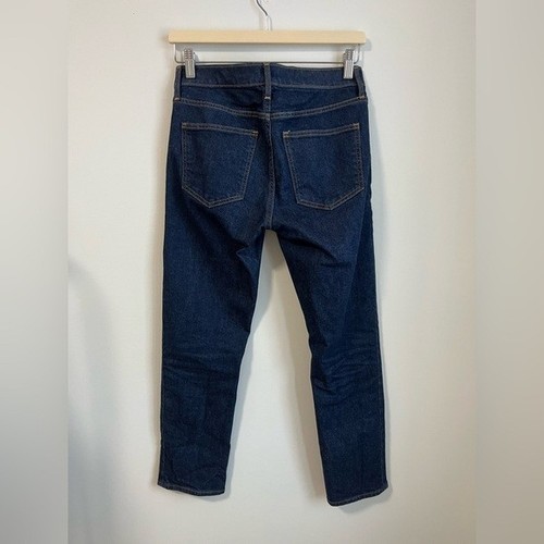 GAP Vintage Mid Rise Blue Slim Fit Jeans Cropped Short 26" Insea - photo 2