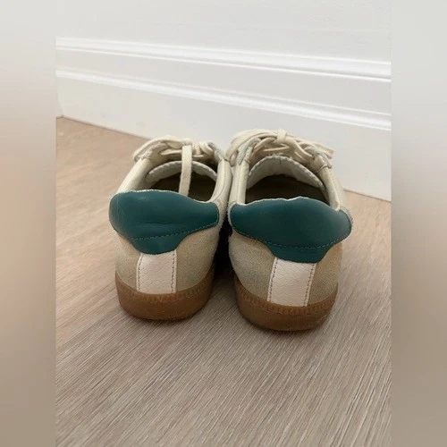 Dolce Vita Green and Beige Notice Sneakers size 6.5 - photo 4