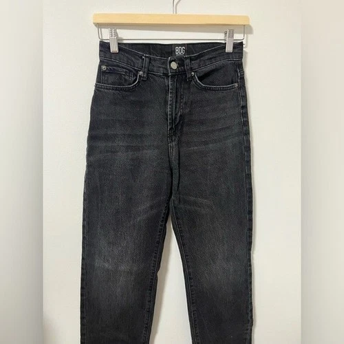 BDG Urban Outfitters Black Cropped Straight Leg Jeans size 25 - photo 2