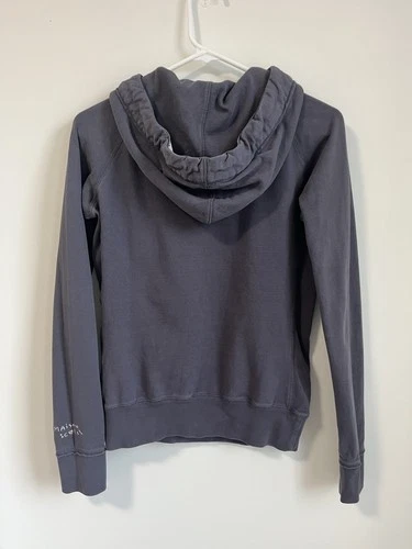 Maison Scotch Grunge Distressed Graphic Y2K Pullover Hoodie - photo 3