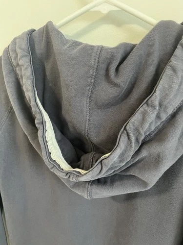 Maison Scotch Grunge Distressed Graphic Y2K Pullover Hoodie - photo 5
