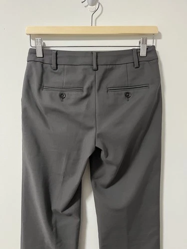 RW&Co Hepburn Grey Trousers Slim Leg Pants Size 00 - photo 3