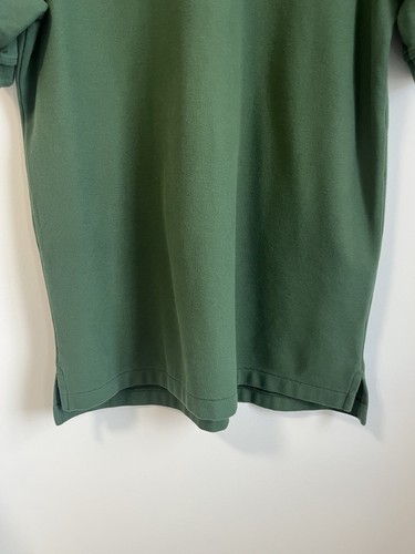 LL Bean Men's Polo Shirt Forest Green Size Medium - photo 2