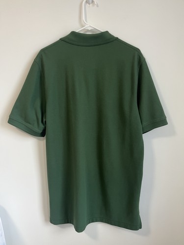 LL Bean Men's Polo Shirt Forest Green Size Medium - photo 3
